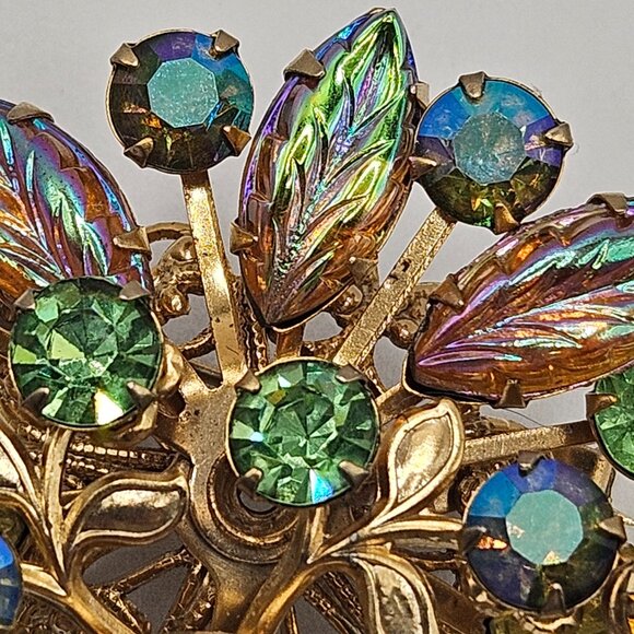 #3 Vintage Beautiful Brooch and Clip Earrings Set - Picture 11 of 15